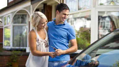 Getting delivery of the car