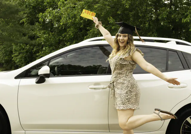 Getting delivery of a car